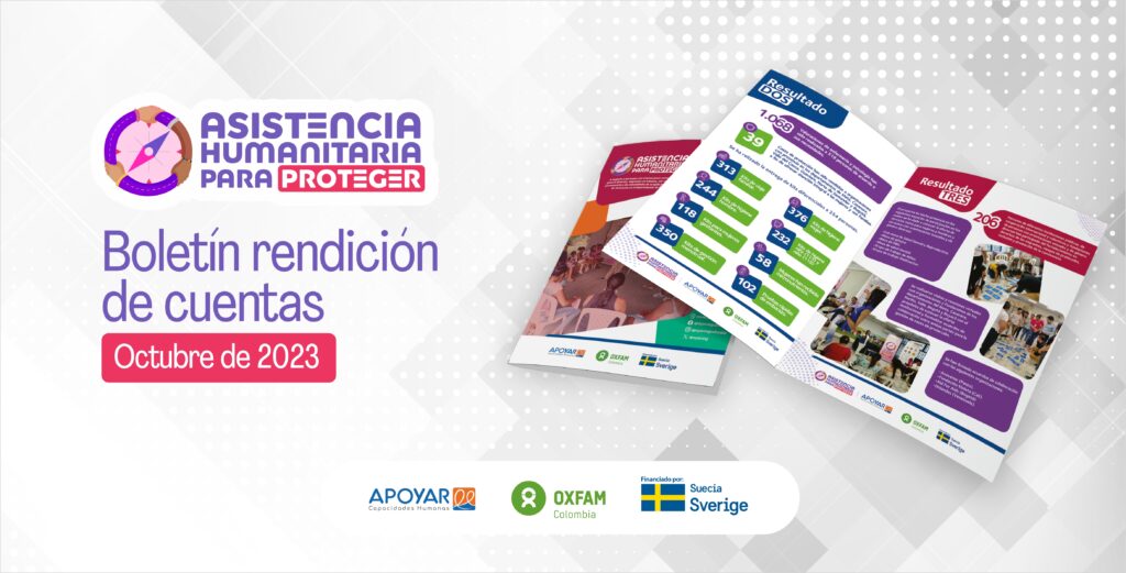 Rendición de Cuentas 2023: Asistencia Humanitaria para Proteger a ...